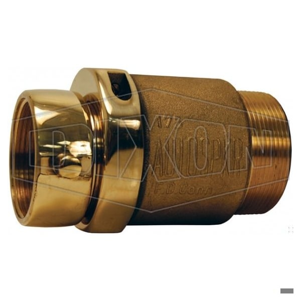 The Right Connection Clapper Pin Lug Snoot, 2-1/2 x 3 in Nominal, FNST x MNPT End Style, Cast Brass,